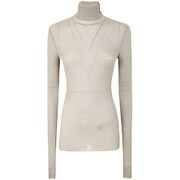 並行輸入品 Ami Paris FTS301 JE0022 263 タートルネックTシャツ レディース アルジル Mサイズ