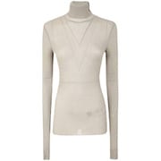 並行輸入品 Ami Paris FTS301 JE0022 263 タートルネックTシャツ レディース アルジル Lサイズ