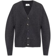 Ami Paris UKC110 KN0028 055 カーディガン メンズ ヘザーグレイ Mサイズ [並行輸入品]