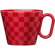生涯を添い遂げるマグ 有田焼 レギュラー 市松 マグカップ 240ml (レッド (艶)) 12066