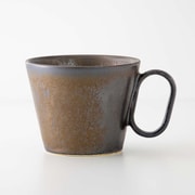 生涯を添い遂げるマグ 信楽焼 金彩 ブラック マグカップ 240ml 国産杉箱入り 12190