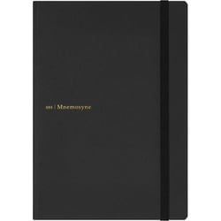 ジャーナルノート ニーモシネ Mnemosyne A5 5mmドット方眼罫 ブラック 120枚 N888-05
