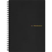 ソフトノート ニーモシネ Mnemosyne A5 7mm横罫 80枚 ブラック N295-05