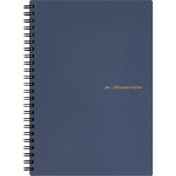 ソフトノート ニーモシネ Mnemosyne A5 7mm横罫 80枚 ネイビー N295-72