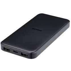 モバイルバッテリー 10000mAh 薄型大容量 低電流対応 ブラック MPC-CE10000BK