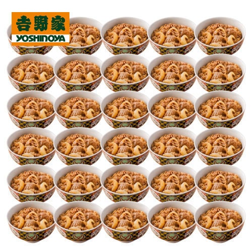 吉野家s-1235 [吉野家 ミニ牛丼の具80g×30食セット]Ω