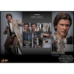 ハン・ソロ　迷彩　トレンチコート　スターウォーズ　ホットトイズ　マスターピース ハン・ソロ 迷彩 トレンチコート スターウォーズ ホットトイズ