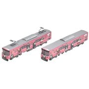 331407 Nスケール 鉄道コレクション 熊本電気鉄道03形（くまモンラッピング・チャイニーズピンク） 2両セット [鉄道模型]