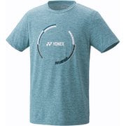 ユニドライTシャツ(フィットスタイル) 16708 323 ダークマリン Lサイズ [テニス 半袖シャツ メンズ]