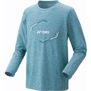 ユニロングスリーブTシャツ 16709 323 ダークマリン Mサイズ [テニス 長袖シャツ メンズ]