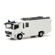 HE085779 1/87 メルセデスベンツ アテゴ 2013 Z-Cab 消防車 2台 [完成品プラスチックモデル]