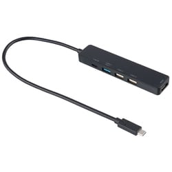 USB Type-C ドッキングステーション HDMI（最大4K30Hz）/USB PD（最大100W）/USB3.2 Gen1/USB2.0 UDS-2K01P