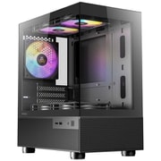 ミニタワー Micro-ATX対応 ピラーレス式 PCケース CX200M RGB Elite