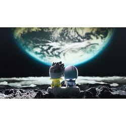 Qset+ サイバーパンク エッジランナーズ デイビッド & ルーシー To T Qset+ デイビッド & ルーシー -To The Moon｜グッドスマイル