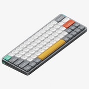 Nuphy Air60 V2 ワイヤレスメカニカルキーボード 本体 グレー Aloe軸 ga60v2a