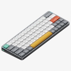 Nuphy Air60 V2 ワイヤレスメカニカルキーボード 本体 グレー Wisteria軸 ga60v2i