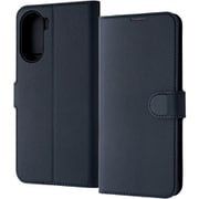 RT-ZL5G4ELC1/DN [Libero 5G IV用 Like standard 耐衝撃 手帳型レザーケース シンプル マグネット/ダークネイビー]