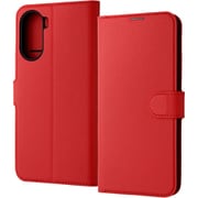 RT-ZL5G4ELC1/R [Libero 5G IV用 Like standard 耐衝撃 手帳型レザーケース シンプル マグネット/レッド]
