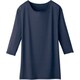 七分袖インナーTシャツ ネービー SS WH90029