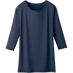 七分袖インナーTシャツ ネービー SS WH90029