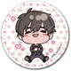 SYNC-HKNRE-MA 君のことが大大大大大好きな100人の彼女 レザーバッジ（丸形） MA. 愛城恋太郎 [キャラクターグッズ]