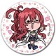 SYNC-HKNRE-MG 君のことが大大大大大好きな100人の彼女 レザーバッジ（丸形） MG. 薬膳楠莉（18歳） [キャラクターグッズ]
