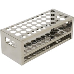 試験管立 12mm用×40本立 4X10 ステンレス