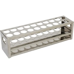 試験管立 18mm用×20本立 2X10 ステンレス