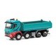 HE317566 1/87 メルセデスベンツ アロクス M スリーウェイ ダンプカー 4軸 Schmuttermair [完成品プラスチックモデル]