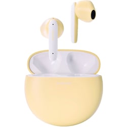 完全ワイヤレスイヤホン Bluetooth対応 マカロンイエロー LBT-TWS17CSYL