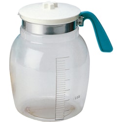 プラスチック蓄尿瓶 透明・塩ビ製 2L