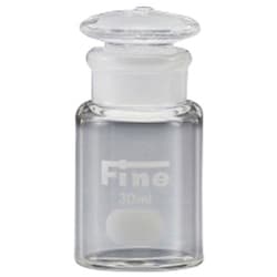広口共通摺試薬瓶 硬質 透明 60ML