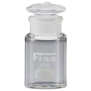 広口共通摺試薬瓶 硬質 透明 60ML