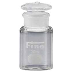 広口共通摺試薬瓶 硬質 透明 120ML