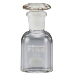 細口共通摺試薬瓶 硬質 透明 30ML