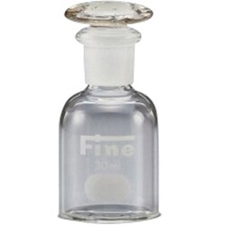 細口共通摺試薬瓶 硬質 透明 120ML