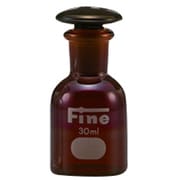 細口共通摺試薬瓶 硬質 茶 30ML