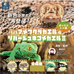 アニマリエコレクション 1/1アメフクラガエル＆ソバージュネコメガエルII ボックストイ版 1個 [コレクショントイ]