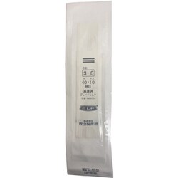 3-0 [エルプ滅菌ブレードシルク 白 40CM 100本 高度管理医療機器]