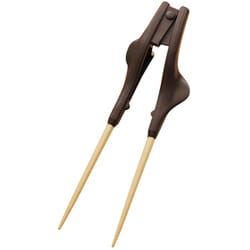 箸ぞうくん クリア 左手用 茶 220MM S-13