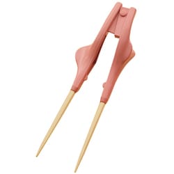 箸ぞうくん クリア 右手用 ピンク 210MM S-14