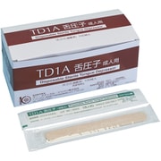 TD1A [木製滅菌舌圧子 成人用 100本 一般医療機器]