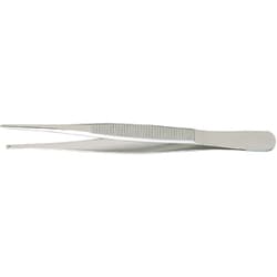 09-100-00 [外科ピンセット 有鈎 13CM]