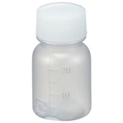 外用瓶ノーマル白 滅菌済 キャップ:白(基本色) 20CC 20ポンX25袋入