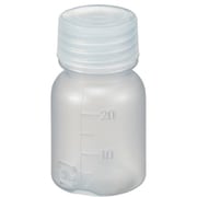 外用瓶ノーマル白 滅菌 キャップ:透明 20CC 20ポンX25袋入