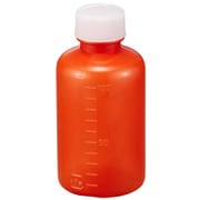 外用瓶ノーマル茶 滅菌 キャップ:白(基本色) 100CC 10ポンX20袋入