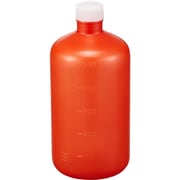 外用瓶ノーマル茶 滅菌 キャップ:白(基本色) 500CC 2本X25袋入
