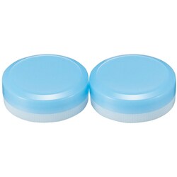 定量軟膏容器 浅型 キャップ：藤 5ML 200個イリ 10110