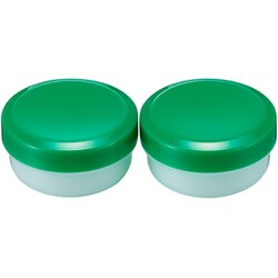 定量軟膏容器 キャップ：緑 10ML 200個イリ 10020