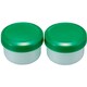10030 [定量軟膏容器 キャップ：緑 20ML 200個イリ]